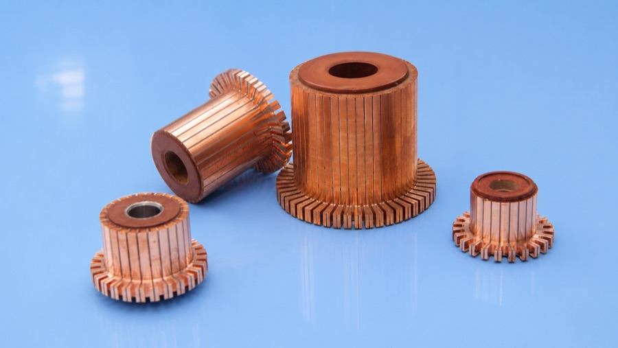 Riser type commutators