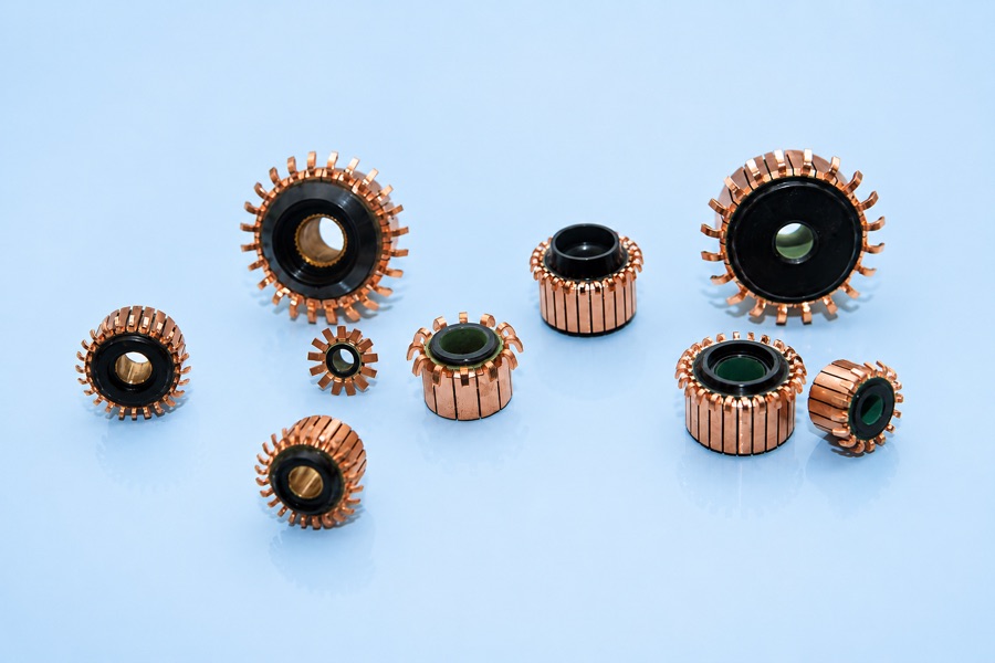 Range of imported commutators — Topair Industries